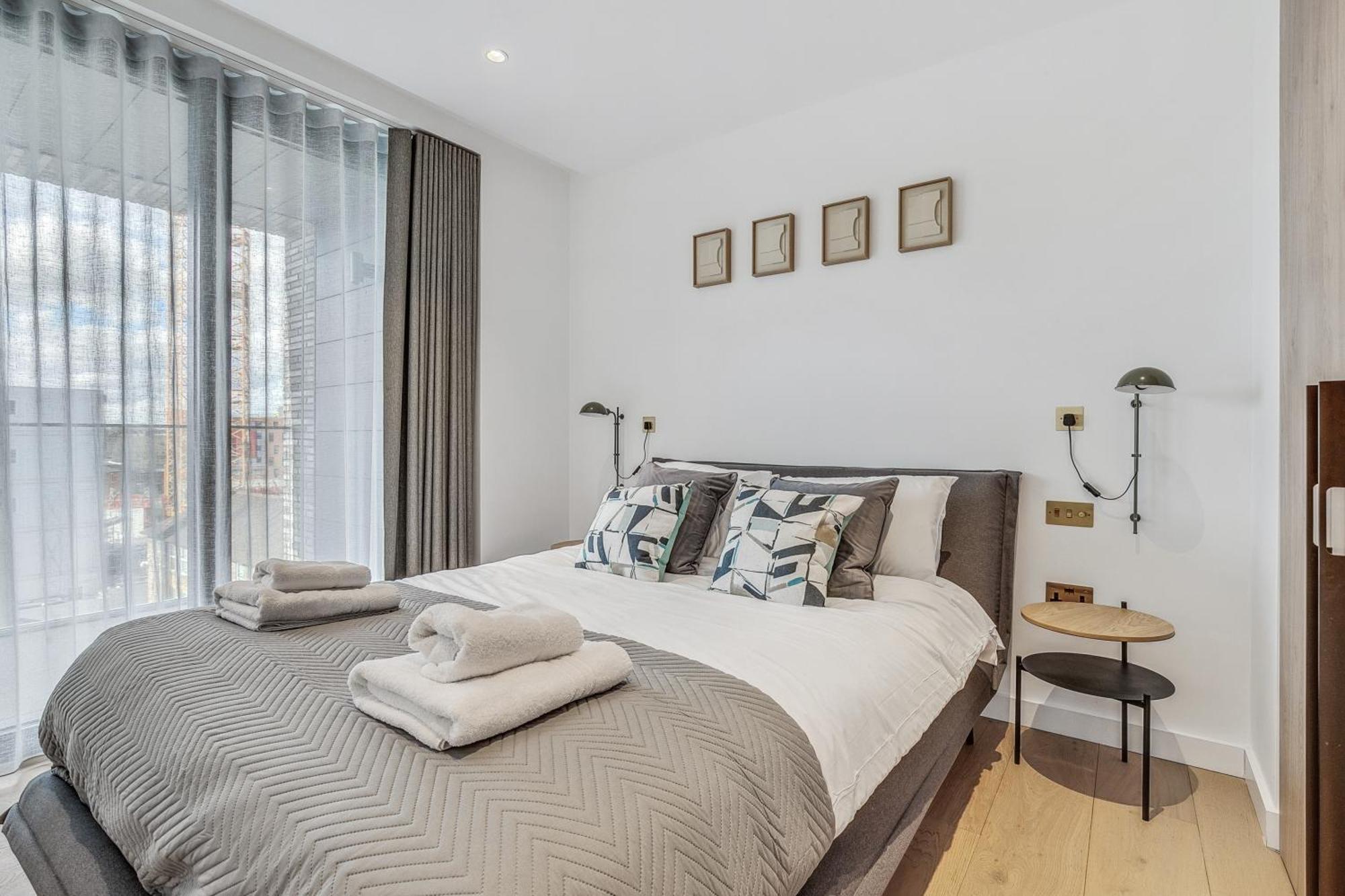 Modern King'S Cross Apartments Londres Habitación foto