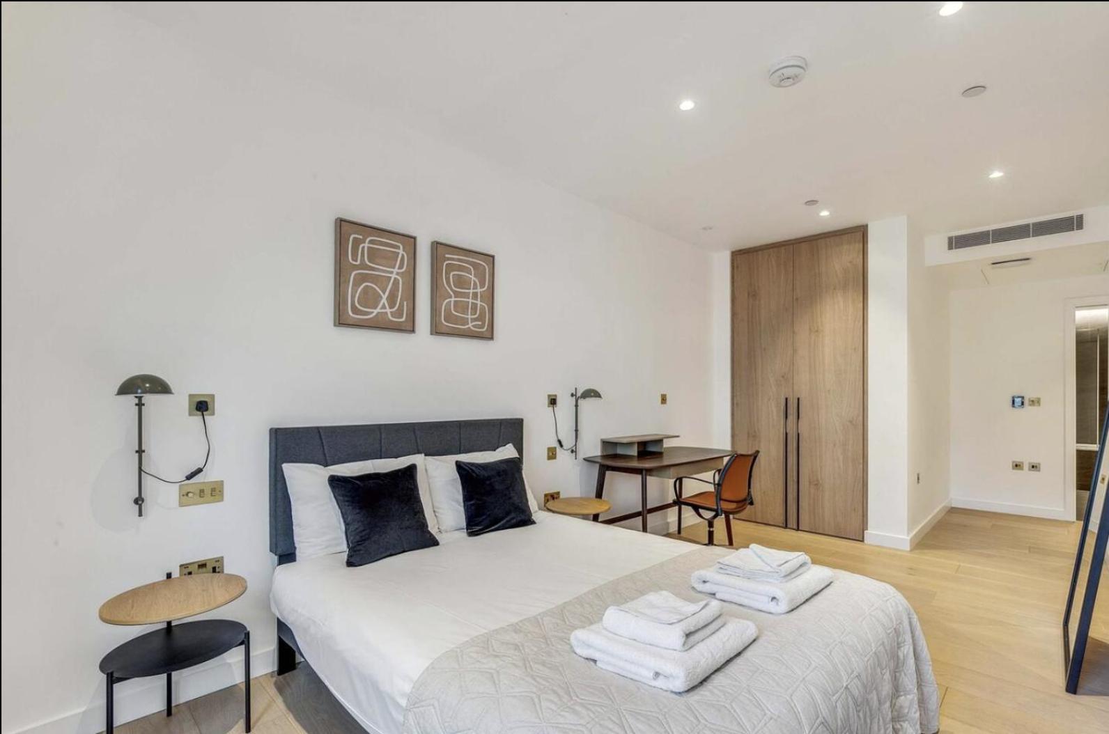 Modern King'S Cross Apartments Londres Habitación foto